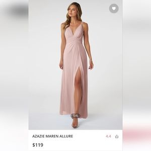 Azazie Maren Allure Bridesmaid Dress in Dusty Rose